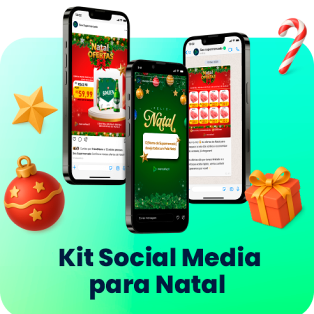 Kit Social Media para o Natal